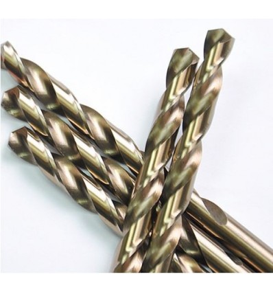 Cobolt legeret metalbor HSS DIN 338