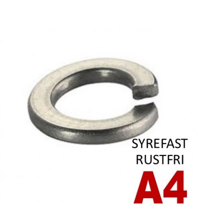 Fjederskive DIN 127 A4