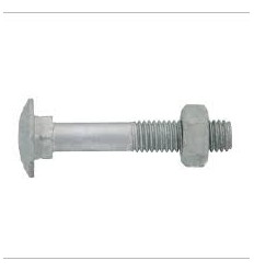 DIN 603 bræddebolt galvaniseret
