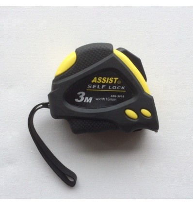 Assist Målebånd med autolås 3-5 meter