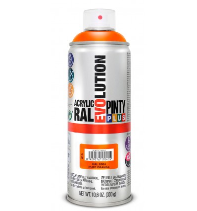 Pinty Plus Acryl spray RAL 2003 Pastel orange