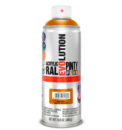 Pinty plus Evolution acryl spray RAL 8001 Ochre brown