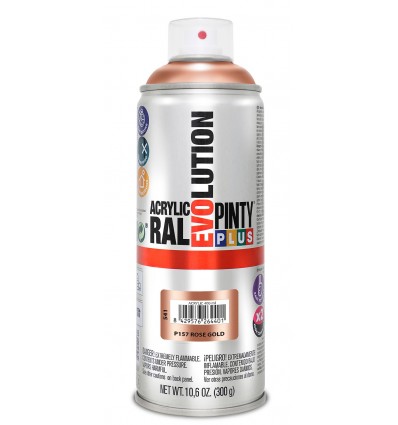 Pinty plus Evolution acryl spray Rose gold