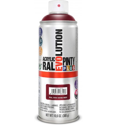 DANMARKS BEDSTE OG BILLIGESTE AKRYL SPRAY RAL 3005 Wine red