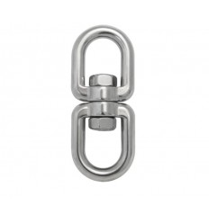 6 mm Swivel Rustfri syrefast