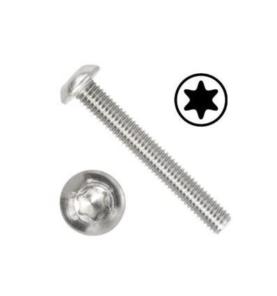 DIN 7380 buttonhead A4 TORX