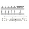 Bardunstrammer Rustfri A4