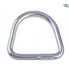 D ring i rustfri syrefast A4