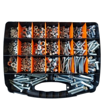 Boltsortiment DIN 933 elforsinket kval 8.8 830 dele