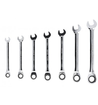 Yato Ring gaffel sæt 7 dele YT-0208