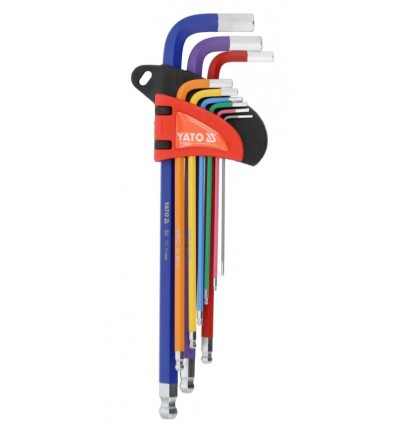 Yato umbraco nøgler i farver 5-10 mm YT-05635