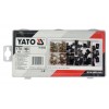 Yato Pladeclips med skruer sortiment YT-06780
