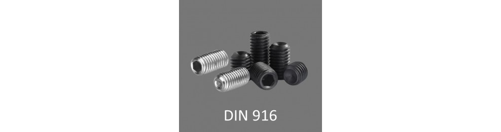Pinolskruer DIN 916