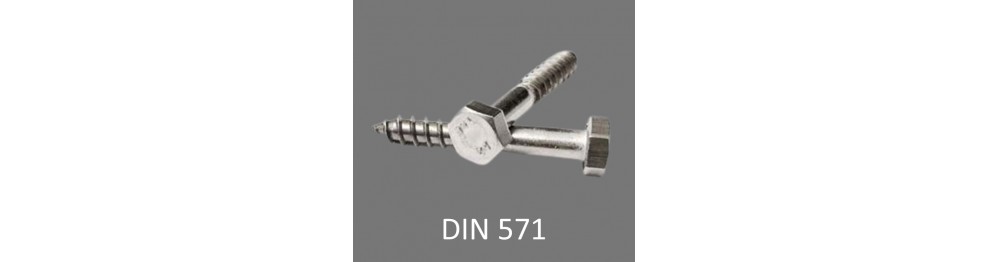 Franske skruer DIN 571