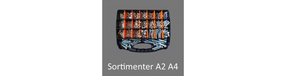 Sortimentssæt Rustfri