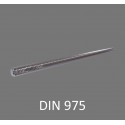 Gevindstænger DIN 975 Elf. Sort