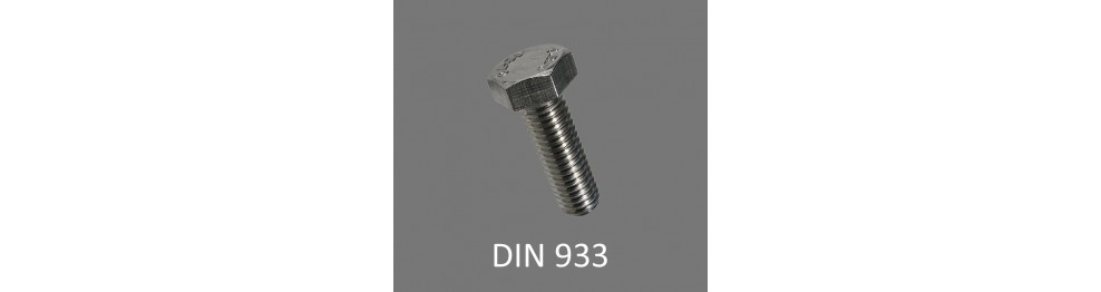 Maskinbolt DIN 933